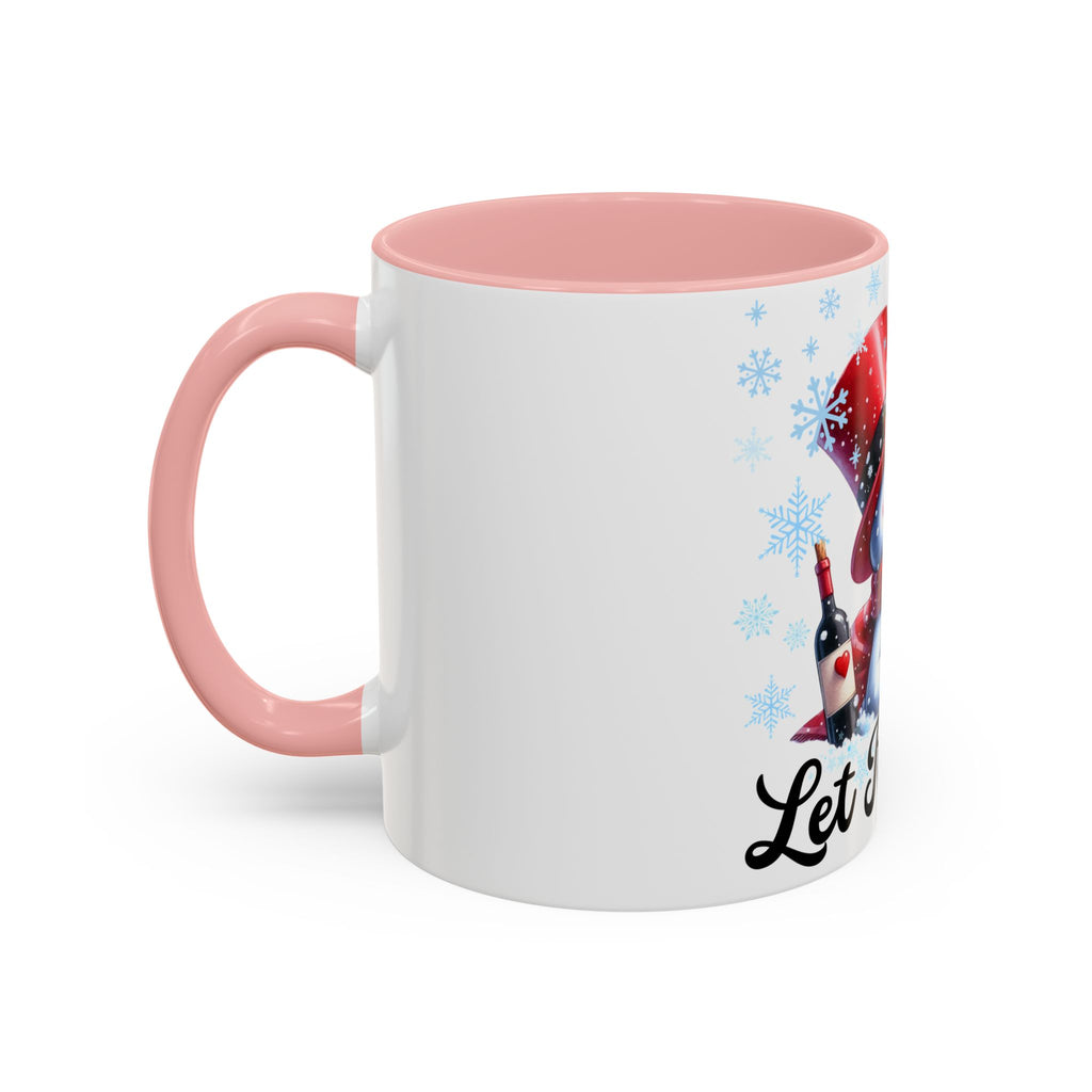 Let It Snow Snowman Holiday Coffee Mug — Festive 11/15oz Accent Mug