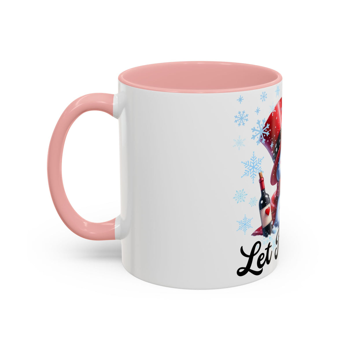 Let It Snow Snowman Holiday Coffee Mug — Festive 11/15oz Accent Mug