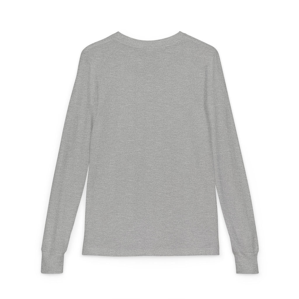 Youth Long Sleeve Tee — "Spooky & Fabulous" Halloween Cat Pumpkin Design