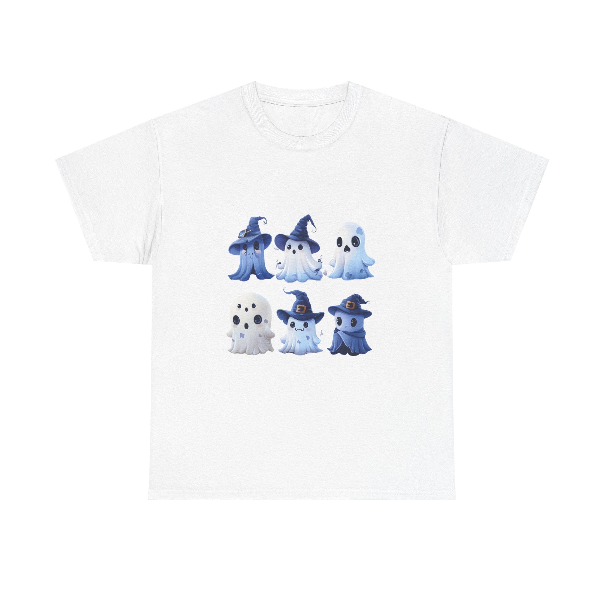 Ghost Squad Tee — Cute Blue Halloween Ghosts Shirt