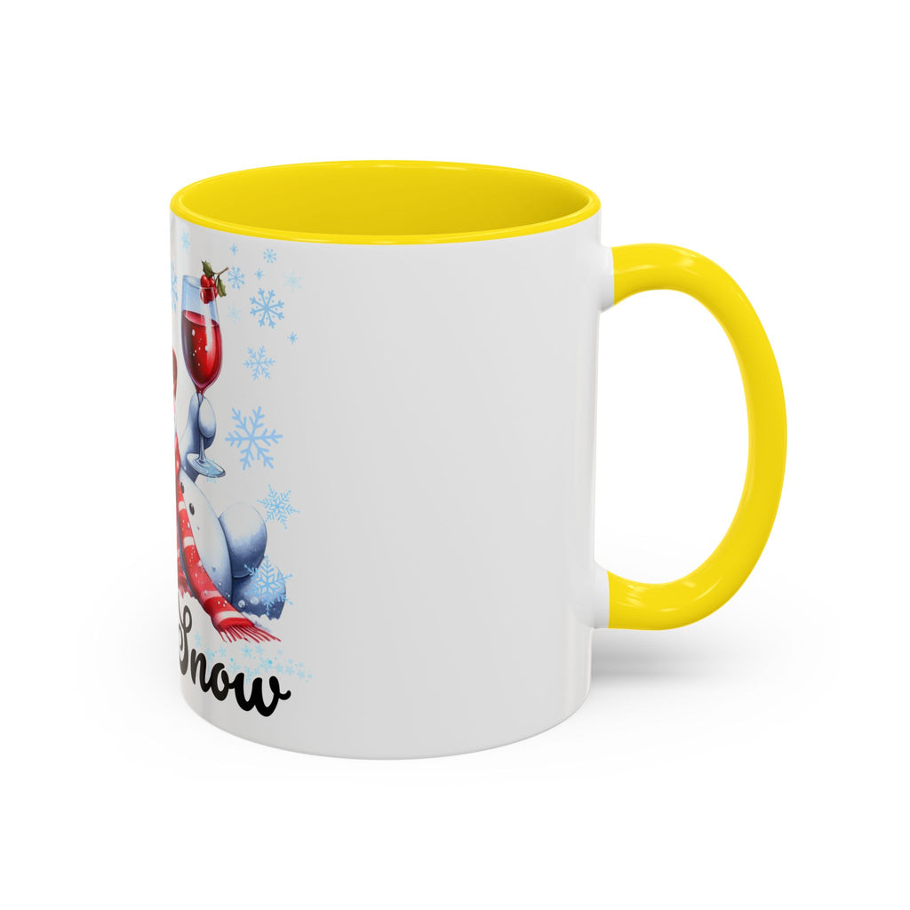 Let It Snow Snowman Holiday Coffee Mug — Festive 11/15oz Accent Mug
