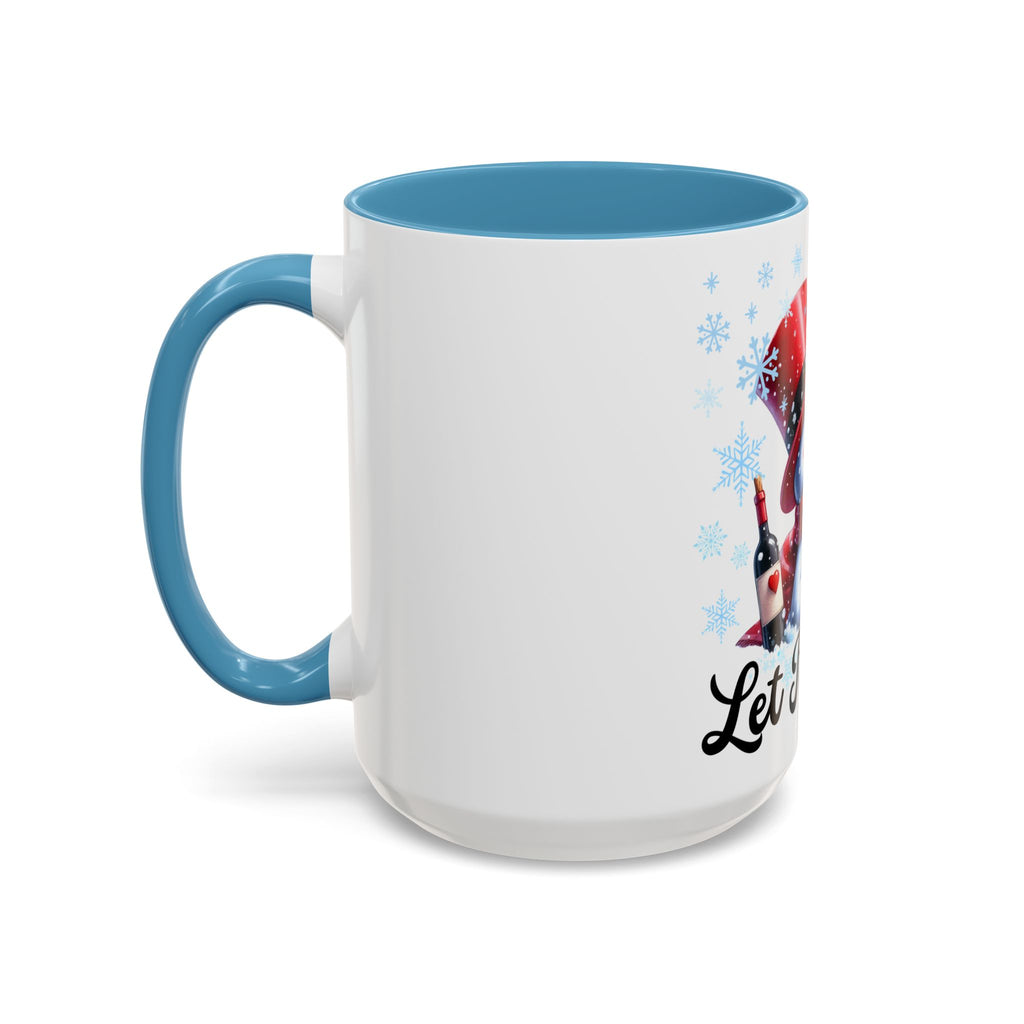 Let It Snow Snowman Holiday Coffee Mug — Festive 11/15oz Accent Mug