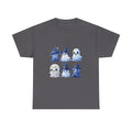 Ghost Squad Tee — Cute Blue Halloween Ghosts Shirt