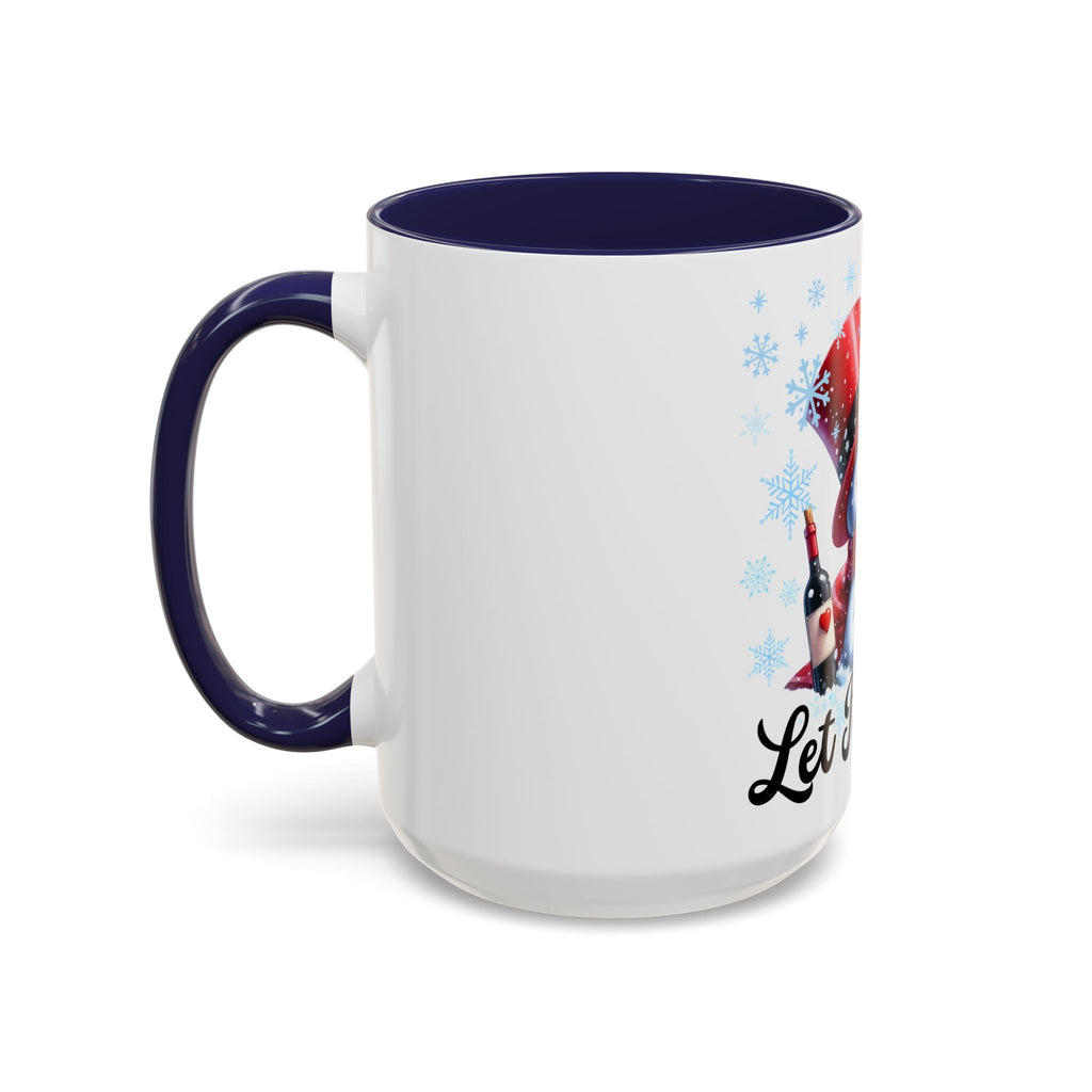 Let It Snow Snowman Holiday Coffee Mug — Festive 11/15oz Accent Mug
