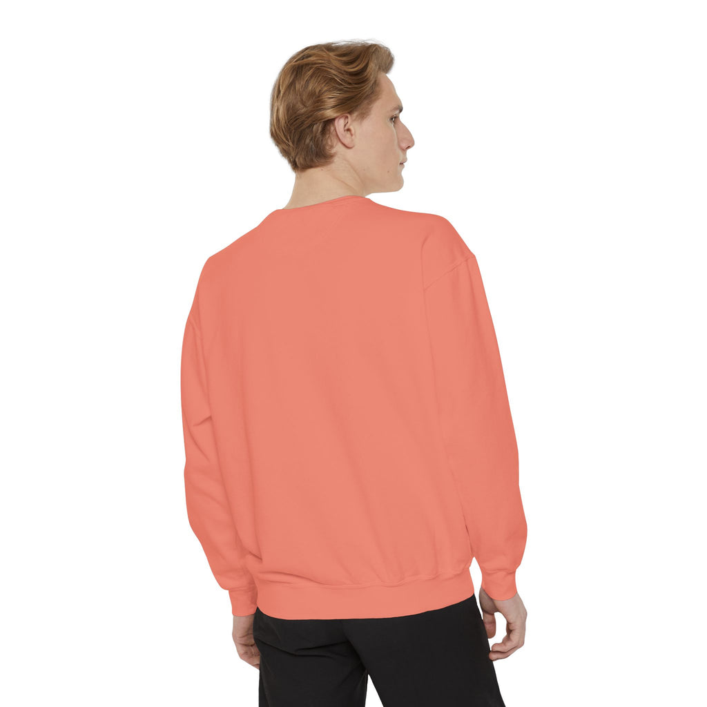 Holiday Hot Cocoa Sweatshirt — Festive Candy Cane Latte Design