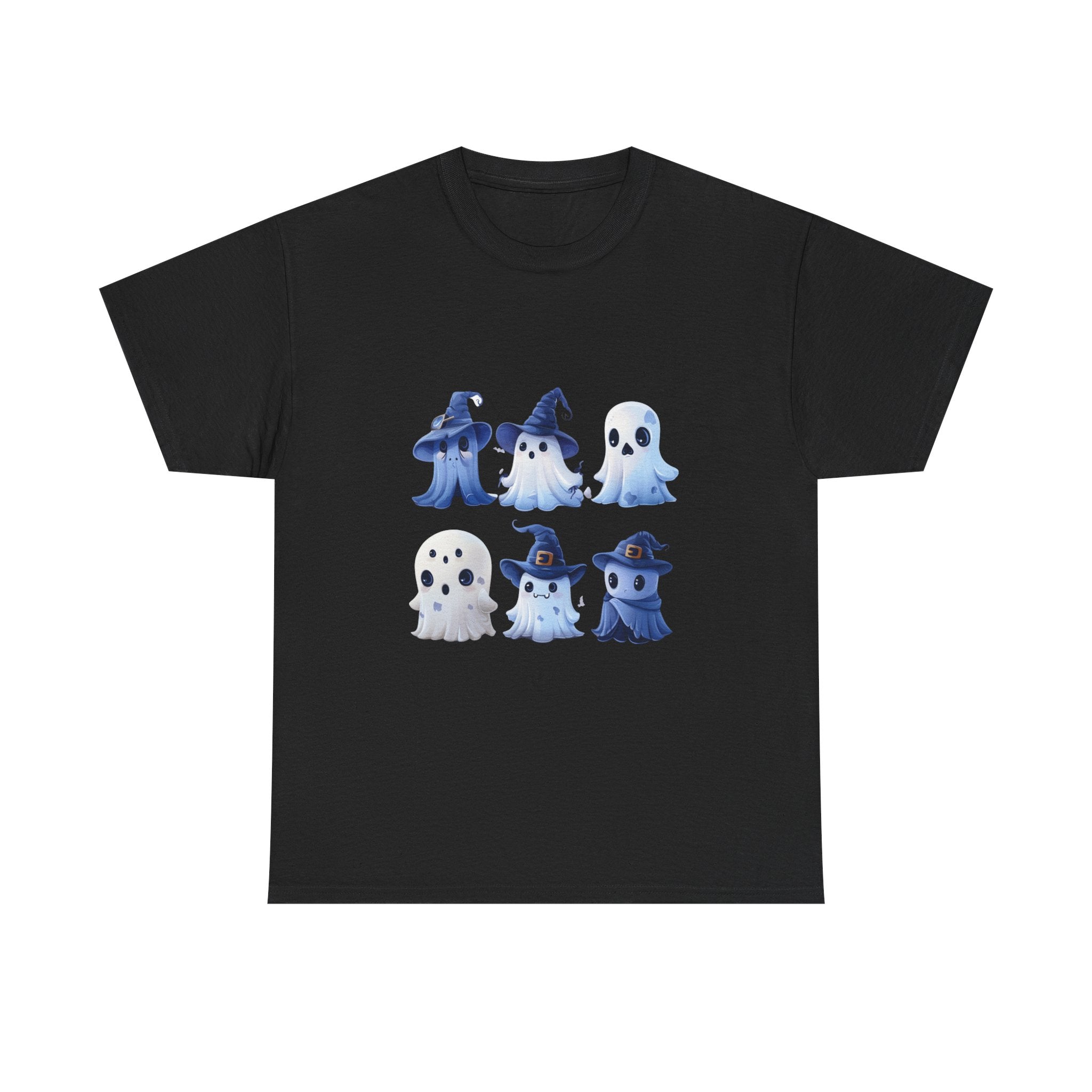 Ghost Squad Tee — Cute Blue Halloween Ghosts Shirt