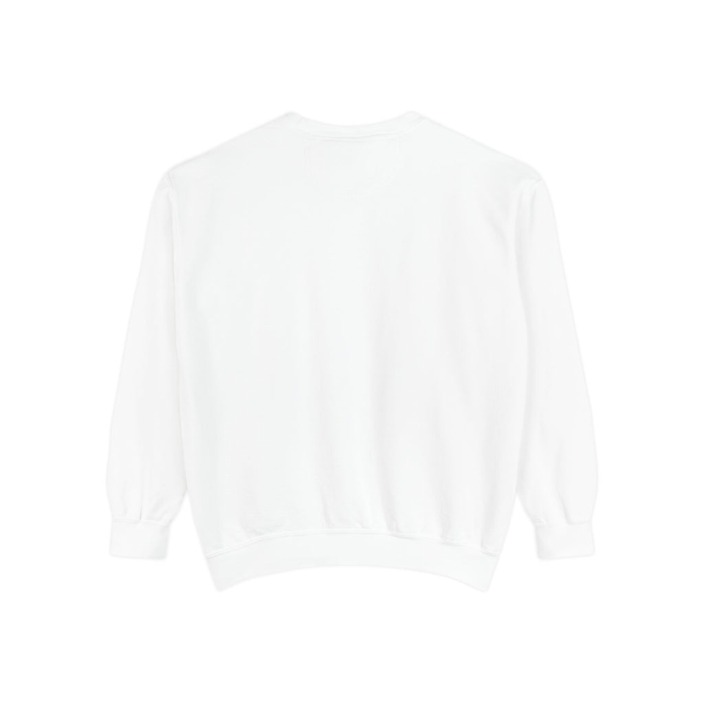 Holiday Hot Cocoa Sweatshirt — Festive Candy Cane Latte Design