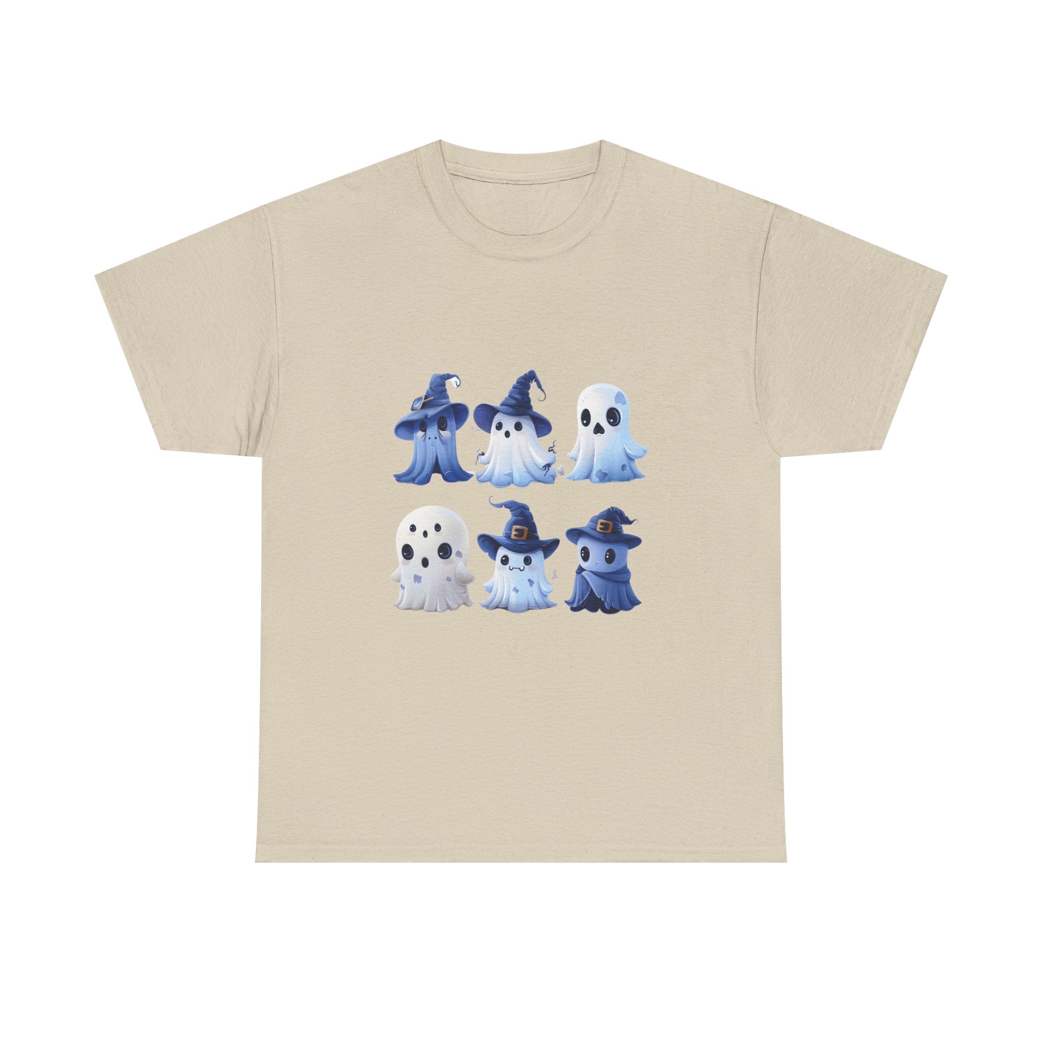 Ghost Squad Tee — Cute Blue Halloween Ghosts Shirt