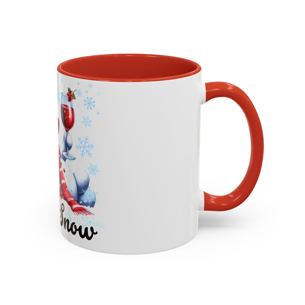 Let It Snow Snowman Holiday Coffee Mug — Festive 11/15oz Accent Mug