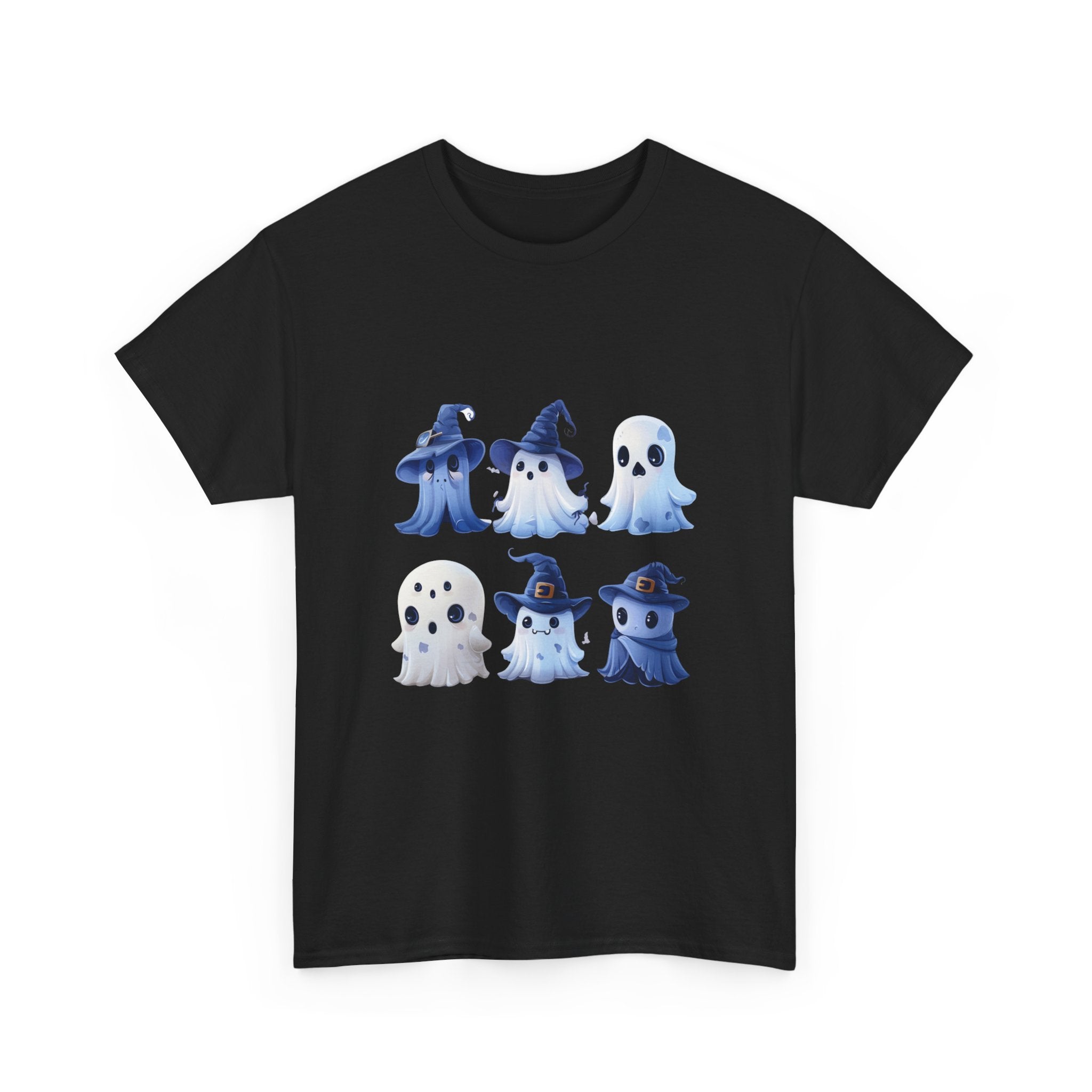 Ghost Squad Tee — Cute Blue Halloween Ghosts Shirt