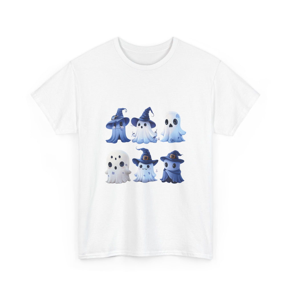 Ghost Squad Tee — Cute Blue Halloween Ghosts Shirt