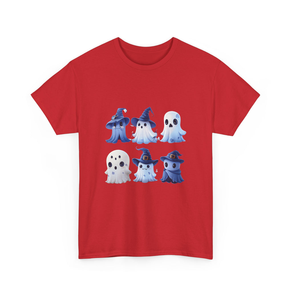 Ghost Squad Tee — Cute Blue Halloween Ghosts Shirt
