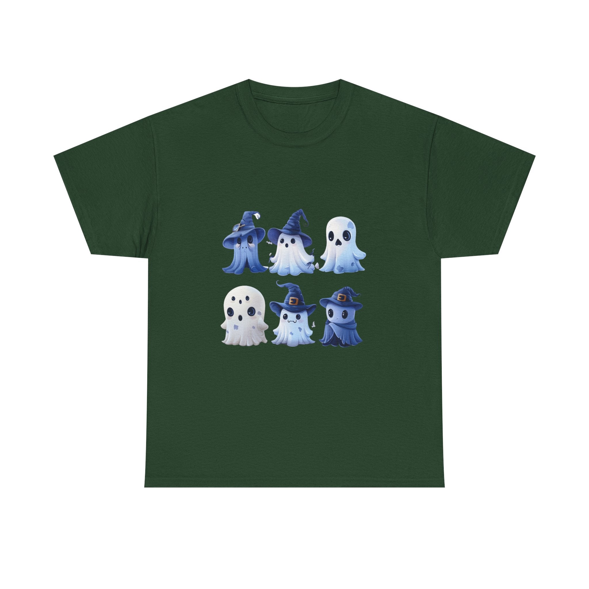 Ghost Squad Tee — Cute Blue Halloween Ghosts Shirt
