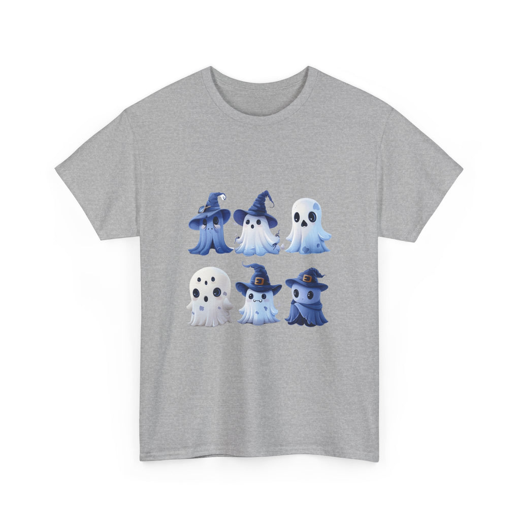 Ghost Squad Tee — Cute Blue Halloween Ghosts Shirt