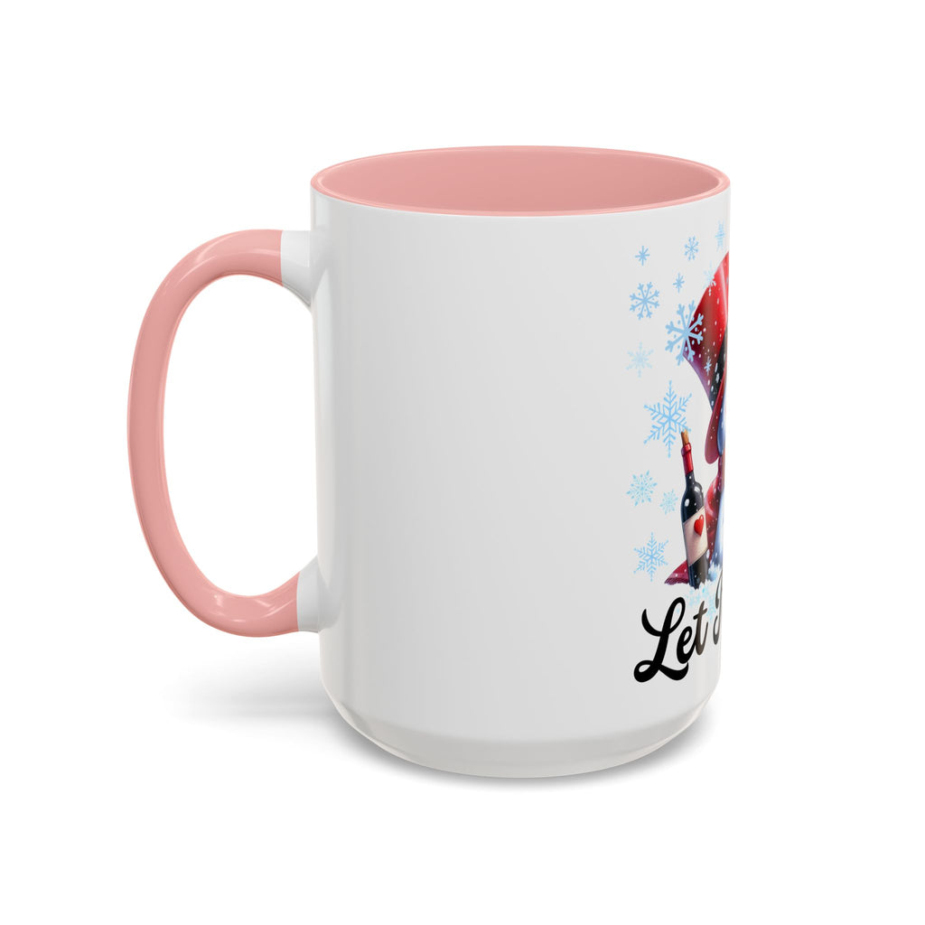 Let It Snow Snowman Holiday Coffee Mug — Festive 11/15oz Accent Mug