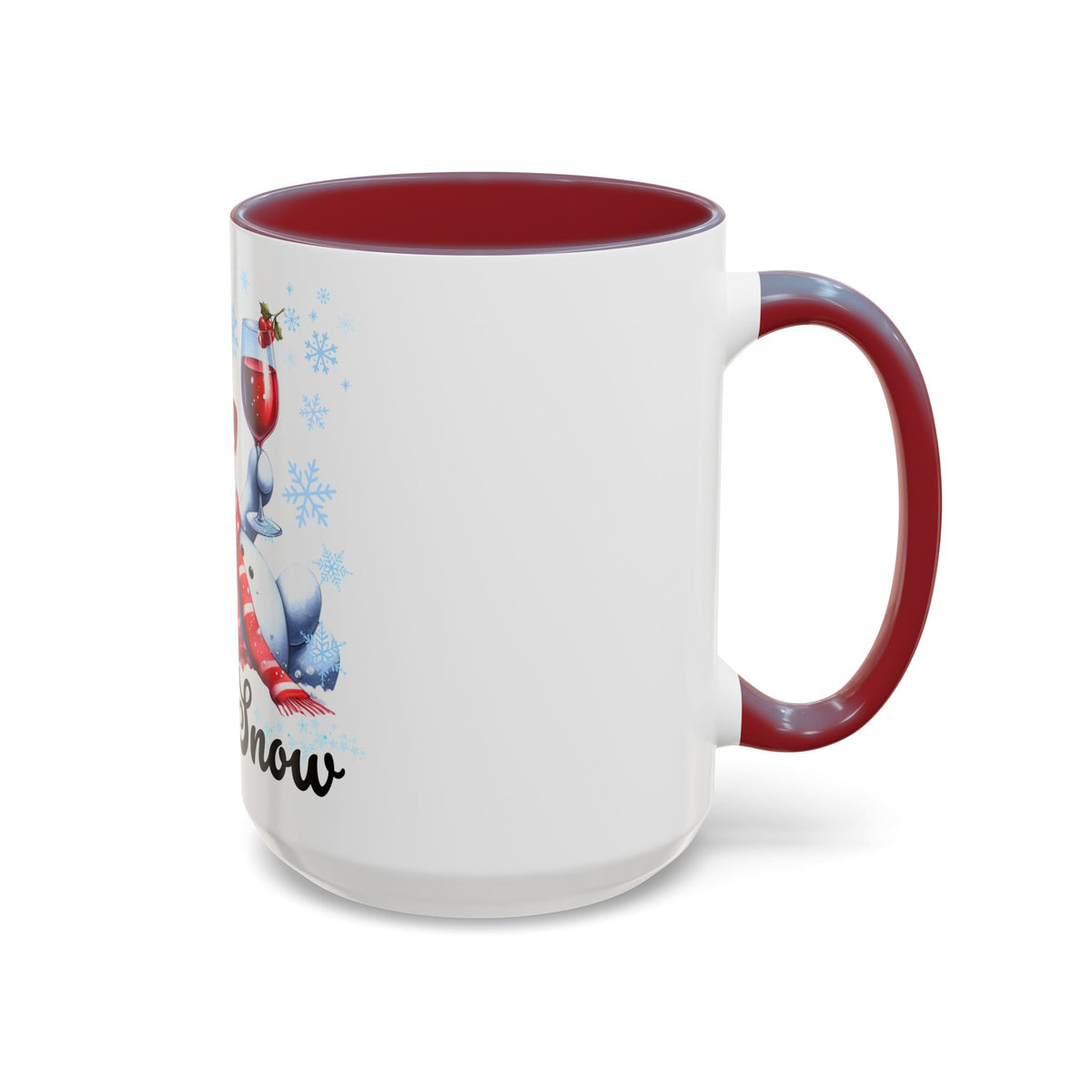 Let It Snow Snowman Holiday Coffee Mug — Festive 11/15oz Accent Mug