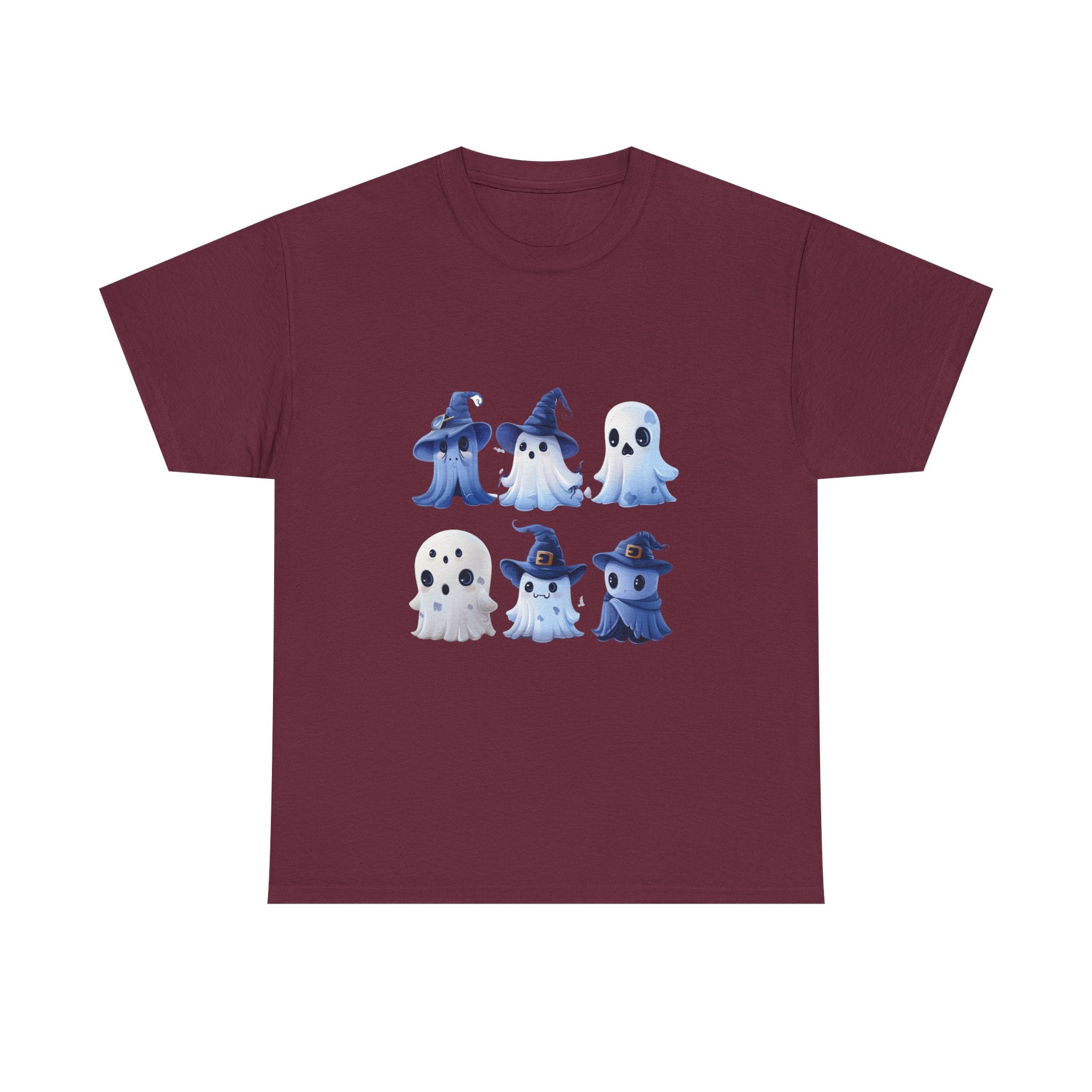 Ghost Squad Tee — Cute Blue Halloween Ghosts Shirt
