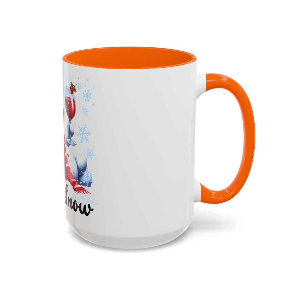 Let It Snow Snowman Holiday Coffee Mug — Festive 11/15oz Accent Mug