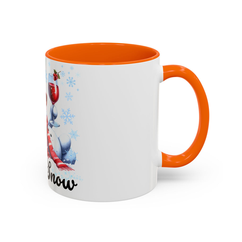 Let It Snow Snowman Holiday Coffee Mug — Festive 11/15oz Accent Mug