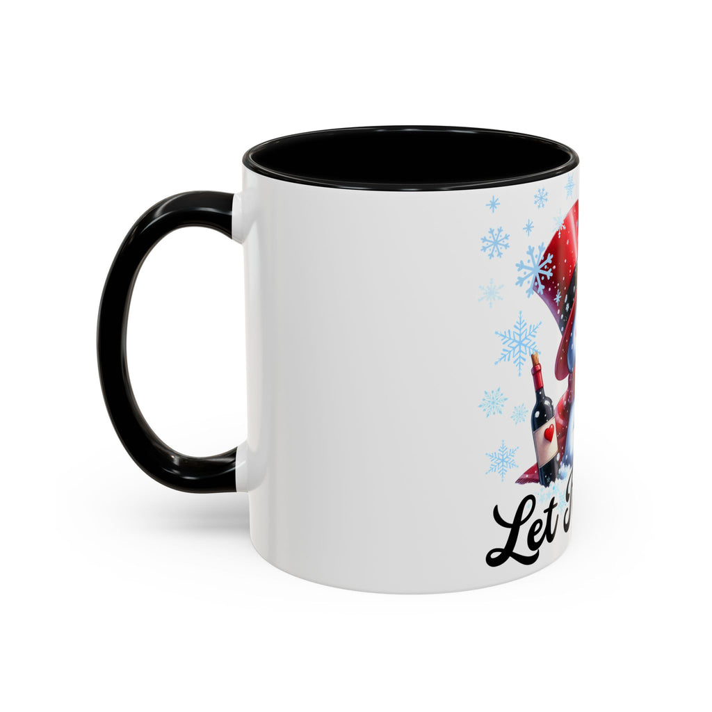 Let It Snow Snowman Holiday Coffee Mug — Festive 11/15oz Accent Mug