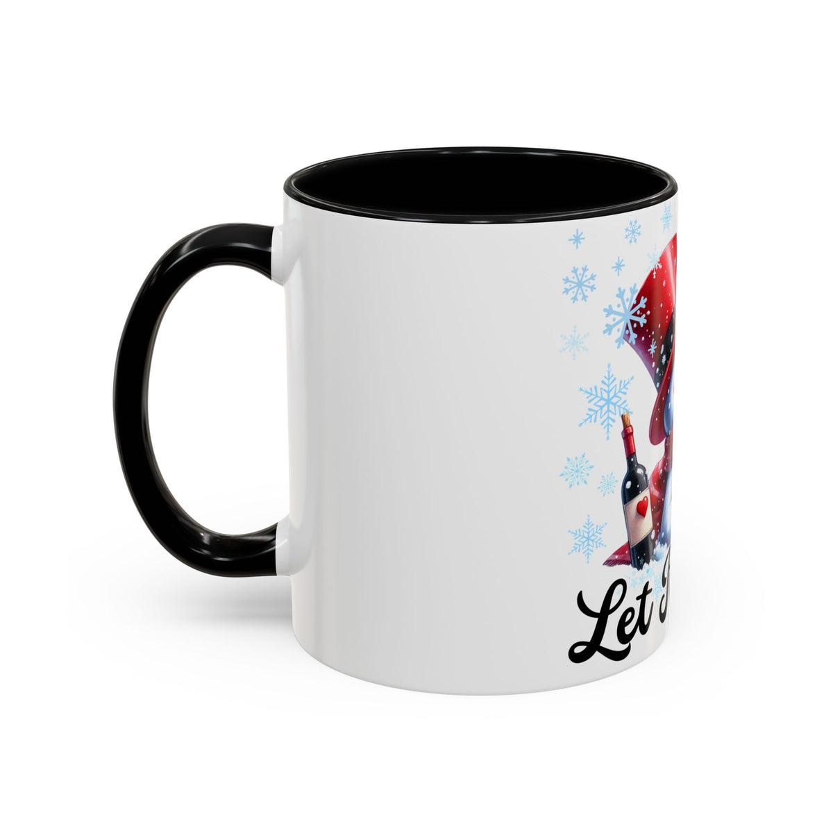 Let It Snow Snowman Holiday Coffee Mug — Festive 11/15oz Accent Mug