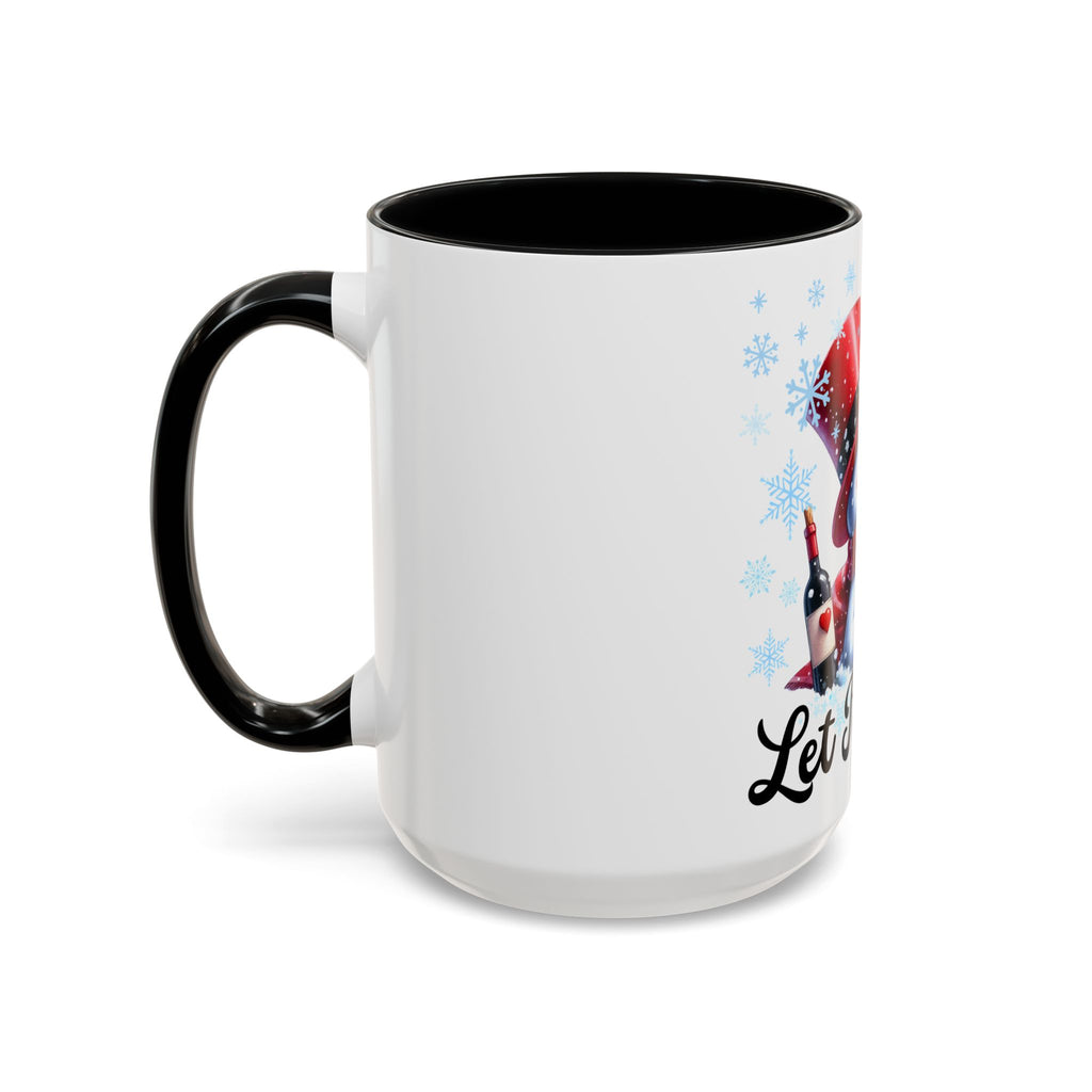 Let It Snow Snowman Holiday Coffee Mug — Festive 11/15oz Accent Mug