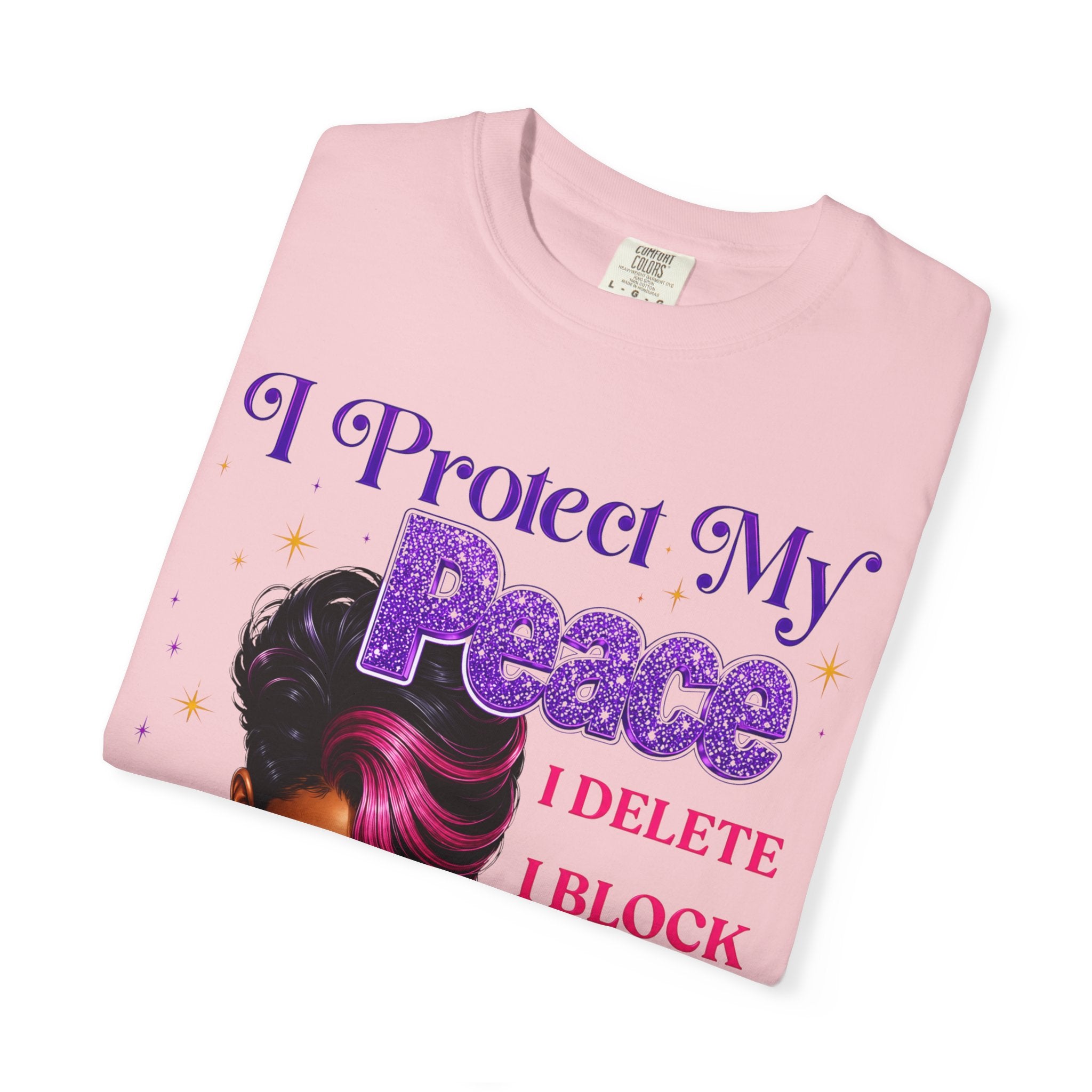 I Protect My Peace T-Shirt — Bold Self-Care Graphic Tee