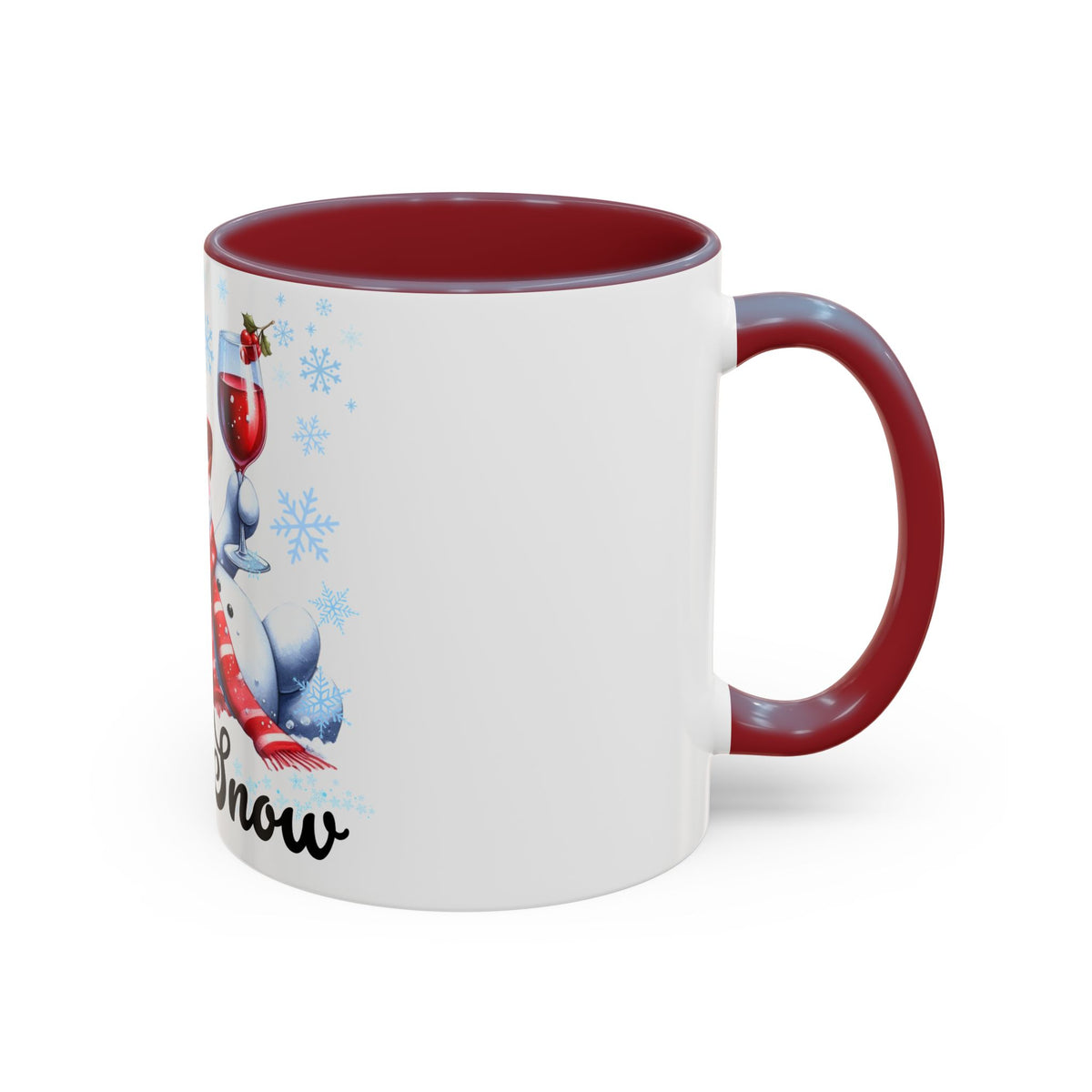Let It Snow Snowman Holiday Coffee Mug — Festive 11/15oz Accent Mug