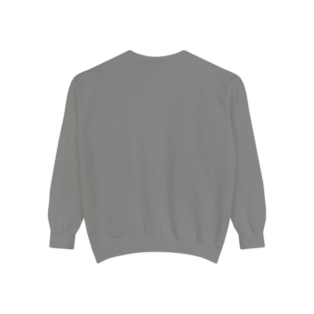 Holiday Hot Cocoa Sweatshirt — Festive Candy Cane Latte Design