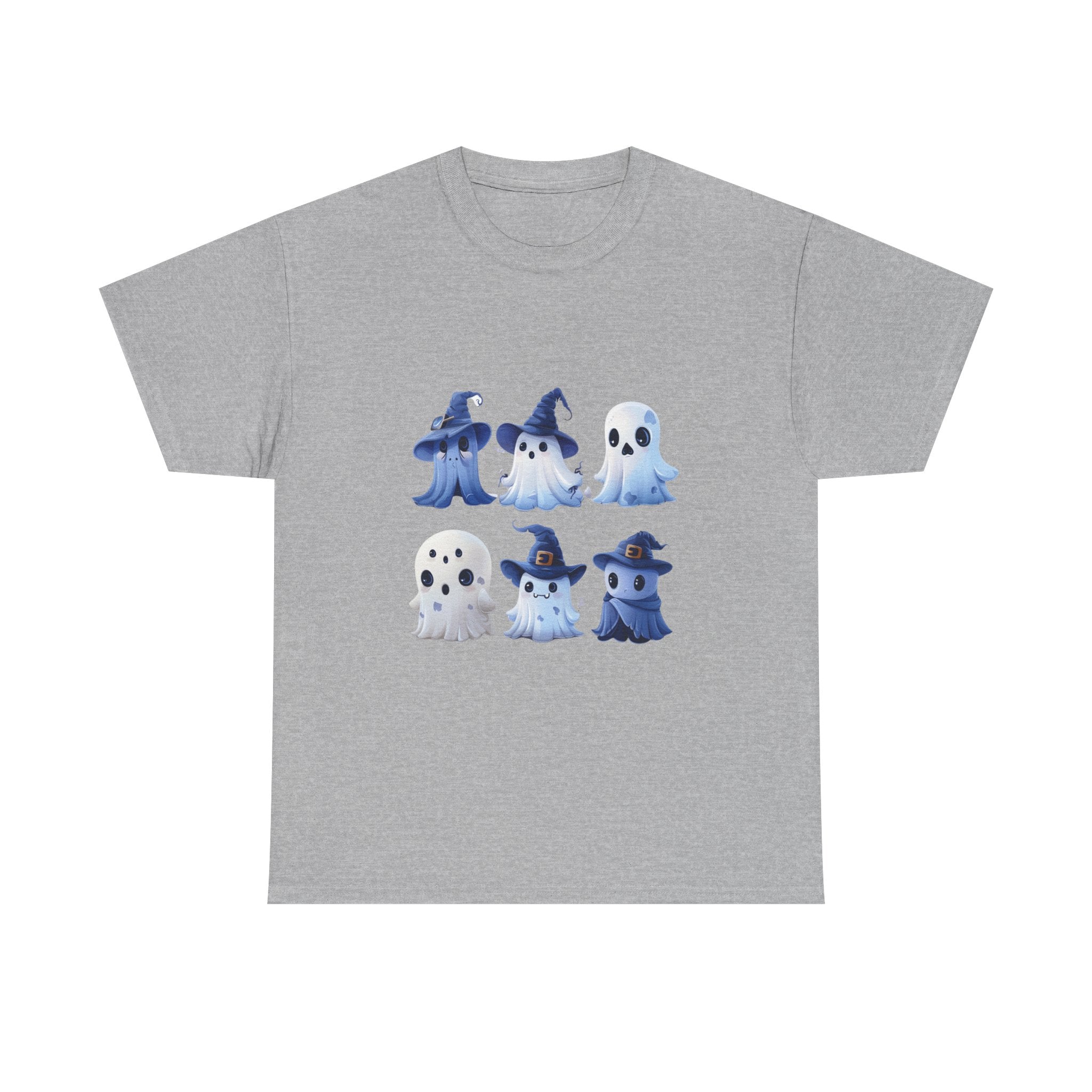 Ghost Squad Tee — Cute Blue Halloween Ghosts Shirt