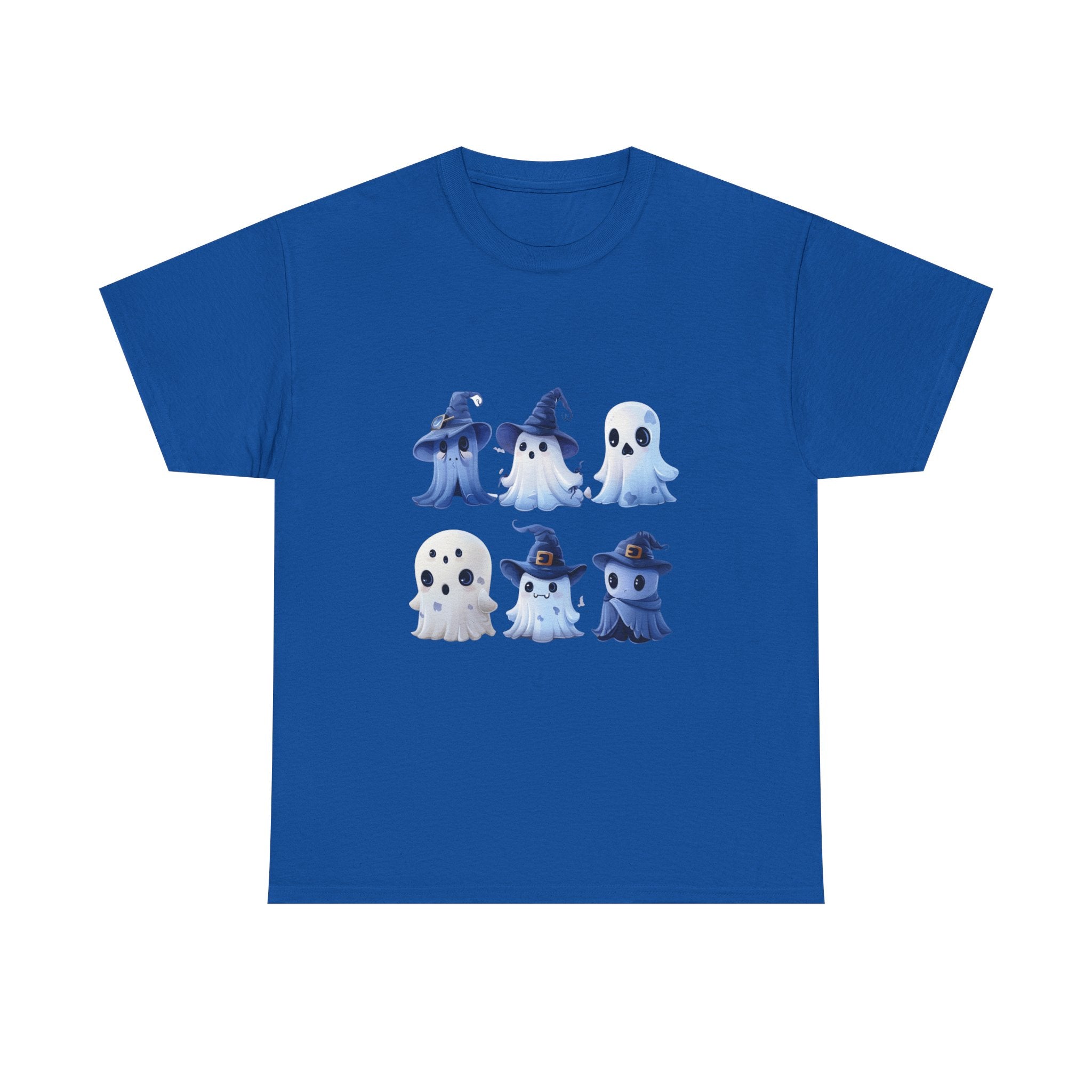 Ghost Squad Tee — Cute Blue Halloween Ghosts Shirt