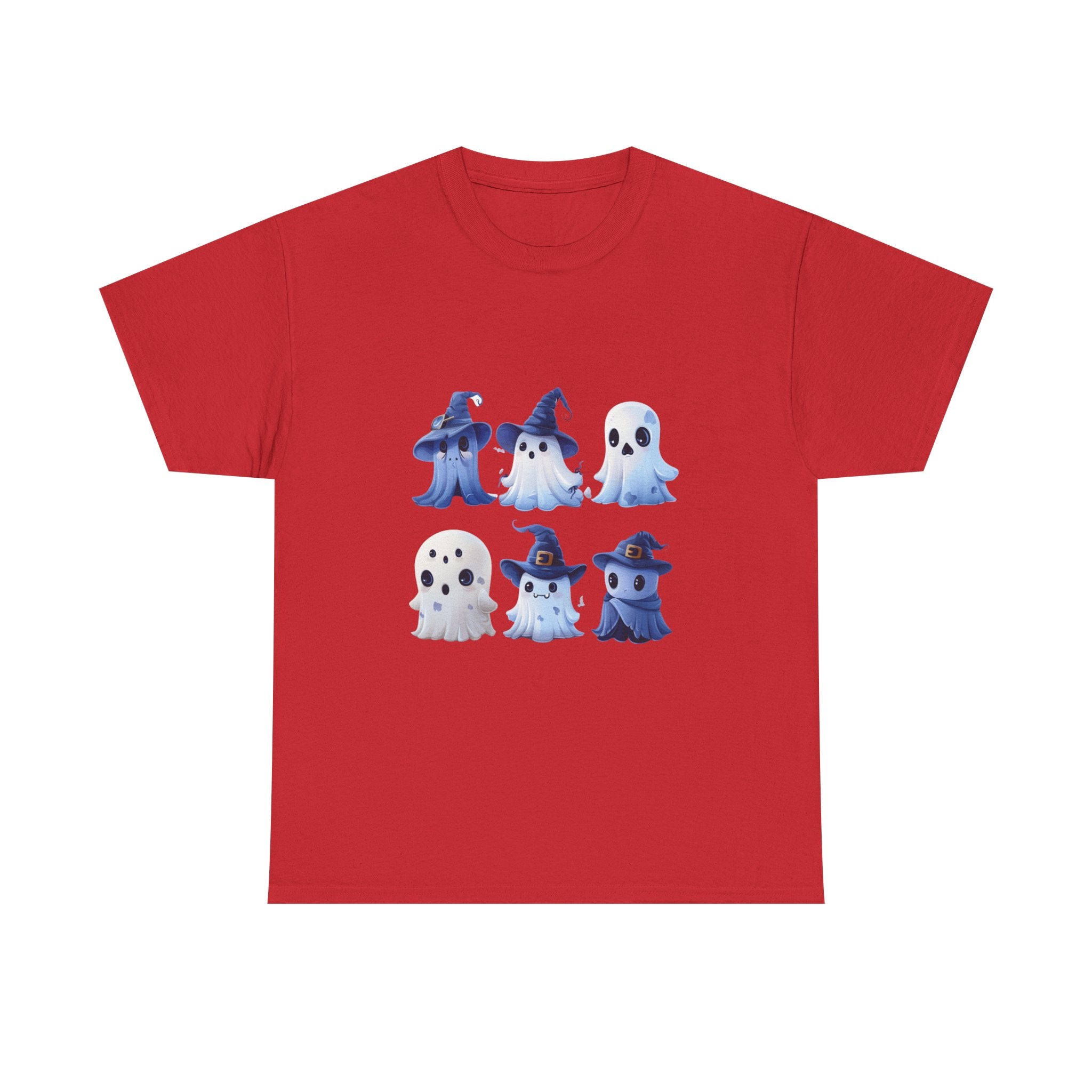 Ghost Squad Tee — Cute Blue Halloween Ghosts Shirt