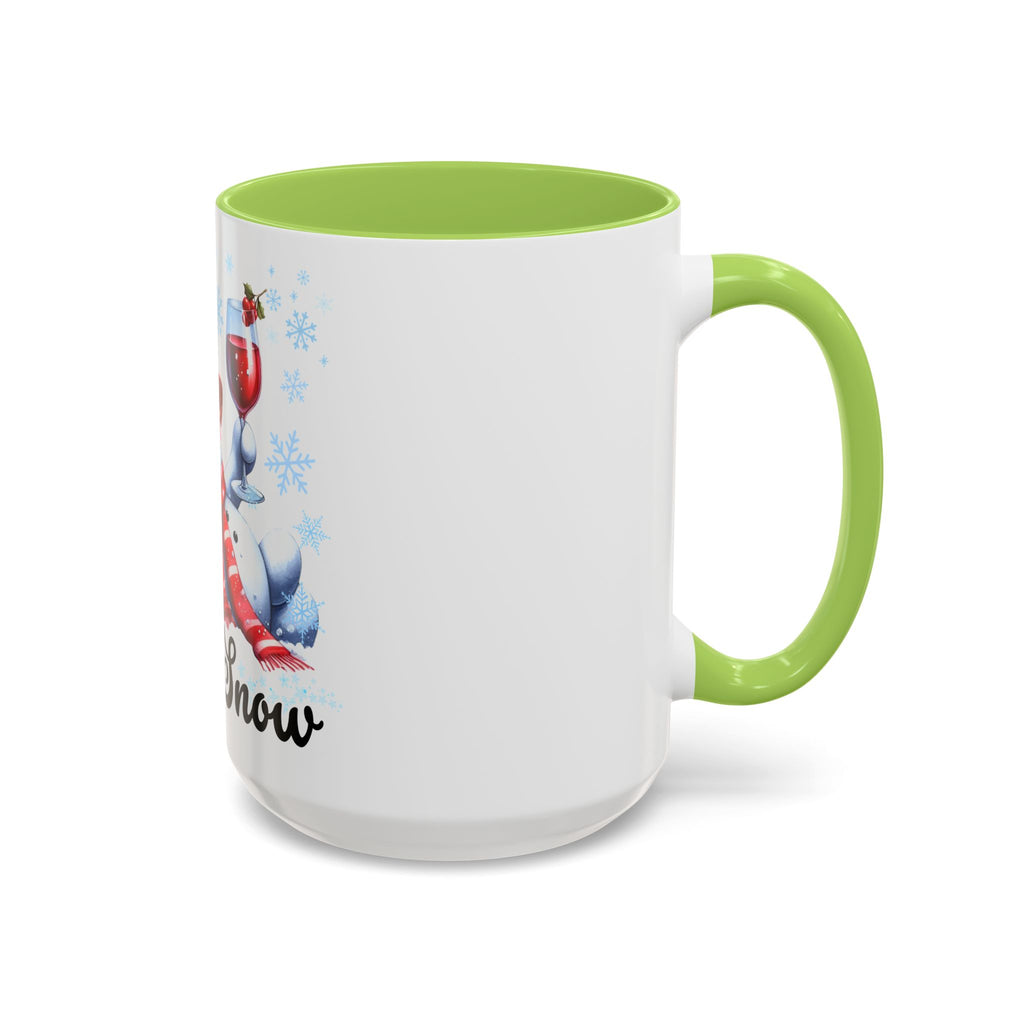 Let It Snow Snowman Holiday Coffee Mug — Festive 11/15oz Accent Mug