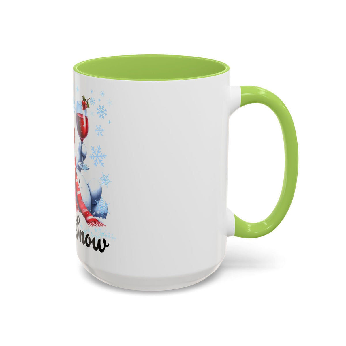 Let It Snow Snowman Holiday Coffee Mug — Festive 11/15oz Accent Mug