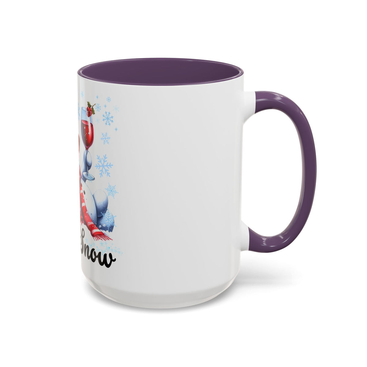 Let It Snow Snowman Holiday Coffee Mug — Festive 11/15oz Accent Mug