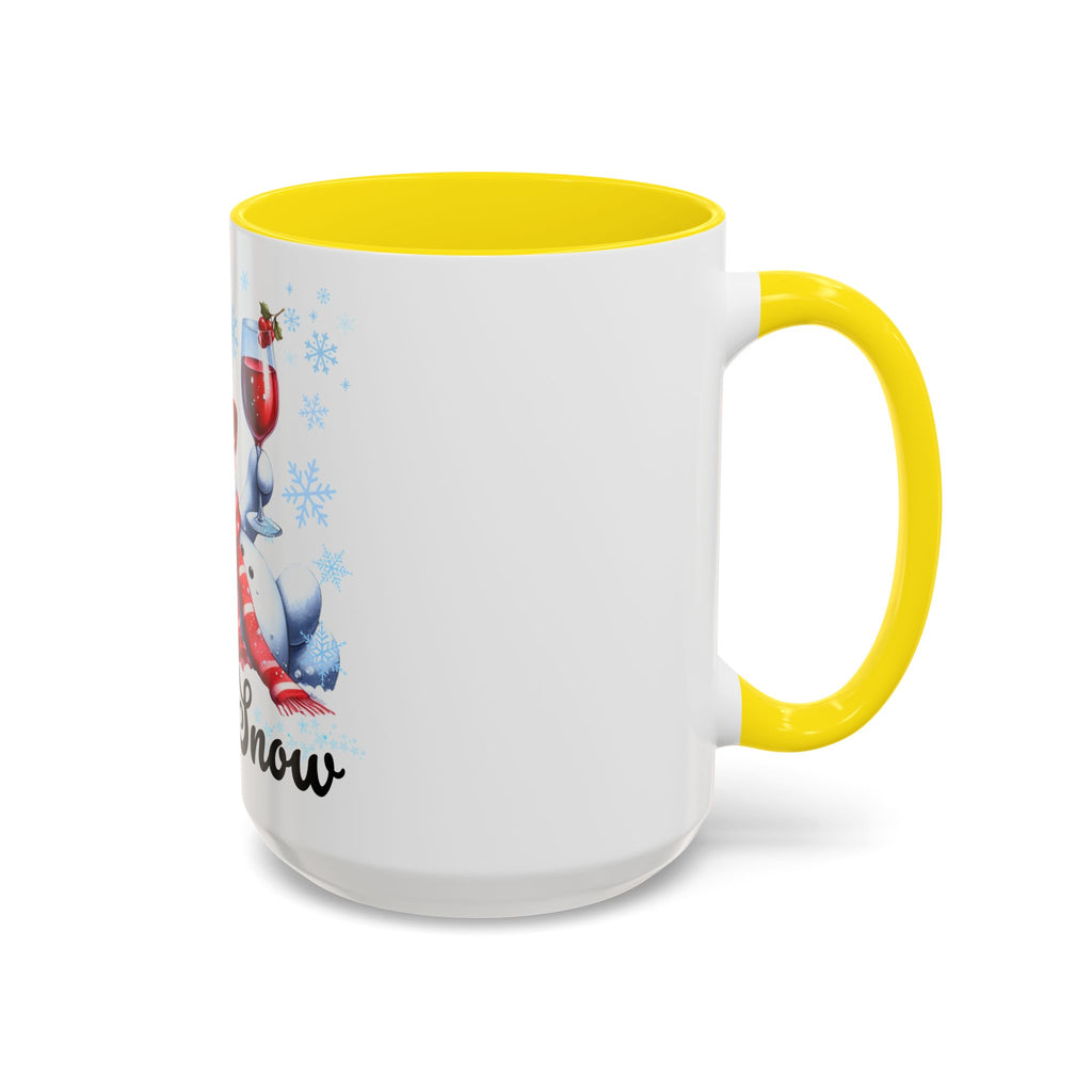 Let It Snow Snowman Holiday Coffee Mug — Festive 11/15oz Accent Mug