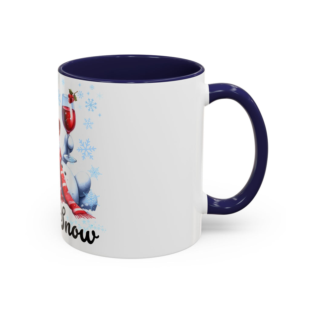 Let It Snow Snowman Holiday Coffee Mug — Festive 11/15oz Accent Mug