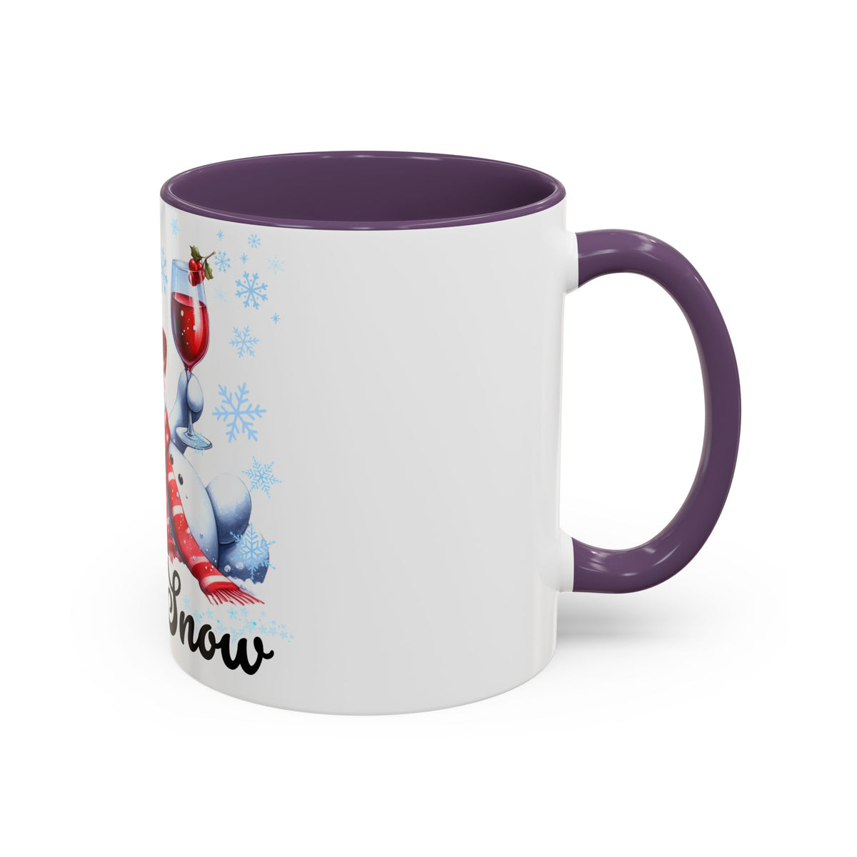 Let It Snow Snowman Holiday Coffee Mug — Festive 11/15oz Accent Mug