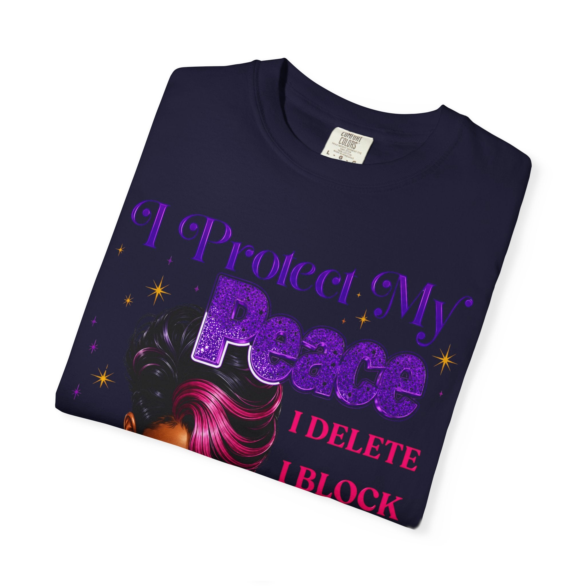 I Protect My Peace T-Shirt — Bold Self-Care Graphic Tee