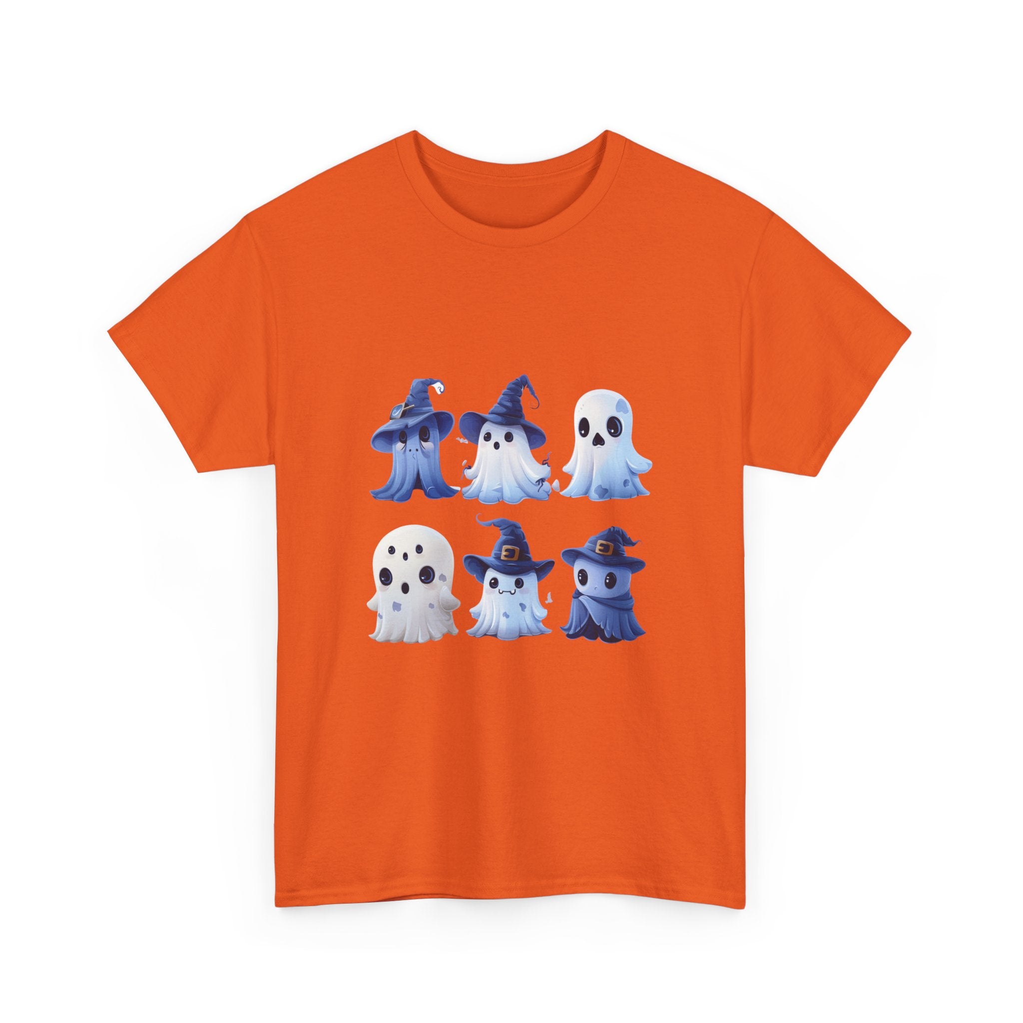 Ghost Squad Tee — Cute Blue Halloween Ghosts Shirt