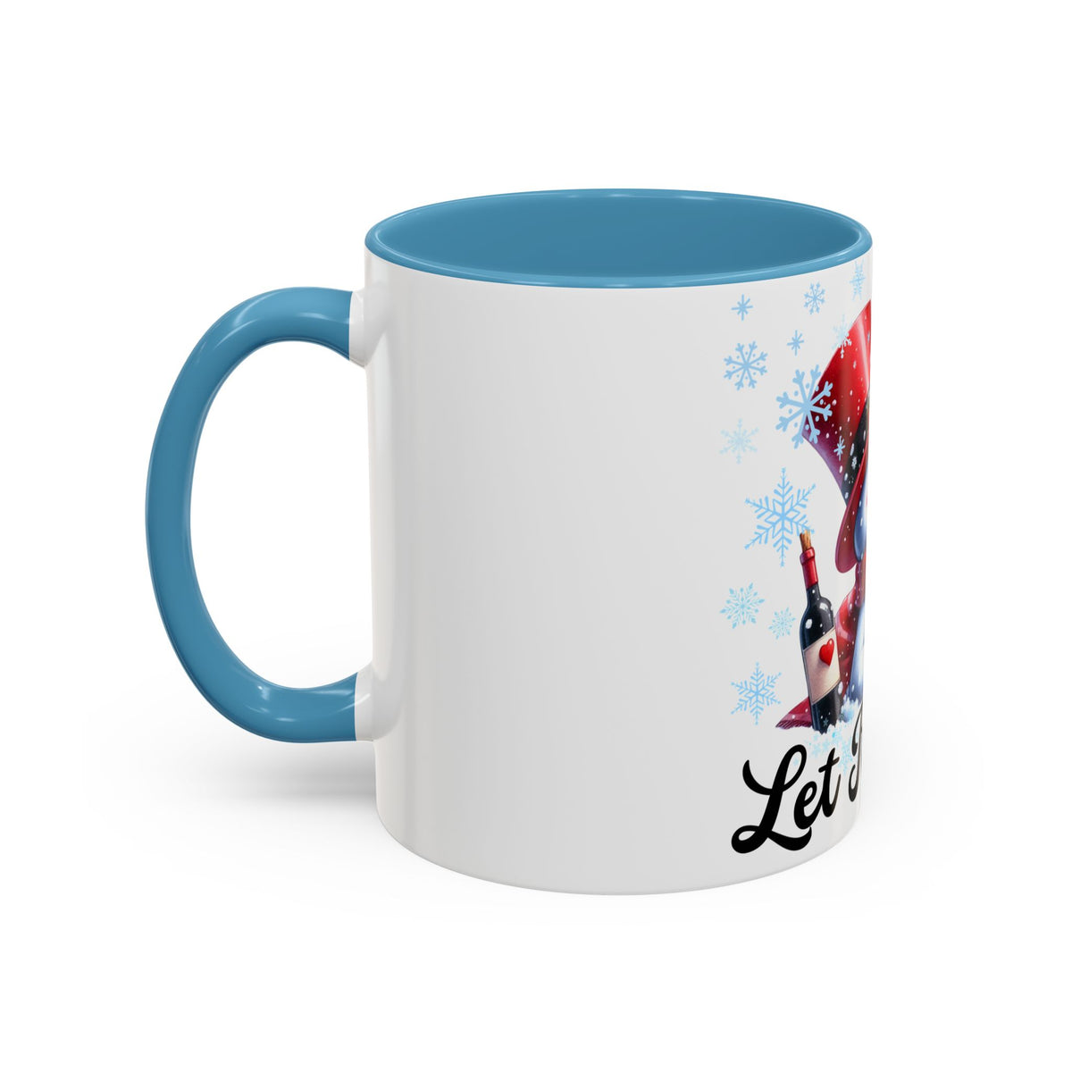 Let It Snow Snowman Holiday Coffee Mug — Festive 11/15oz Accent Mug