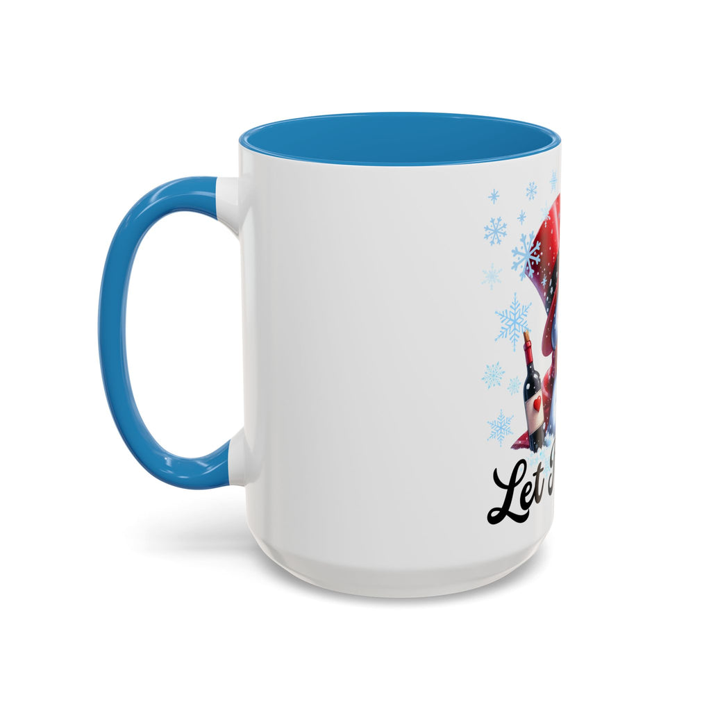 Let It Snow Snowman Holiday Coffee Mug — Festive 11/15oz Accent Mug