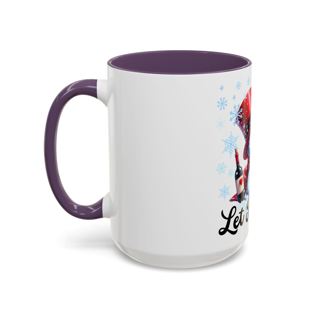 Let It Snow Snowman Holiday Coffee Mug — Festive 11/15oz Accent Mug