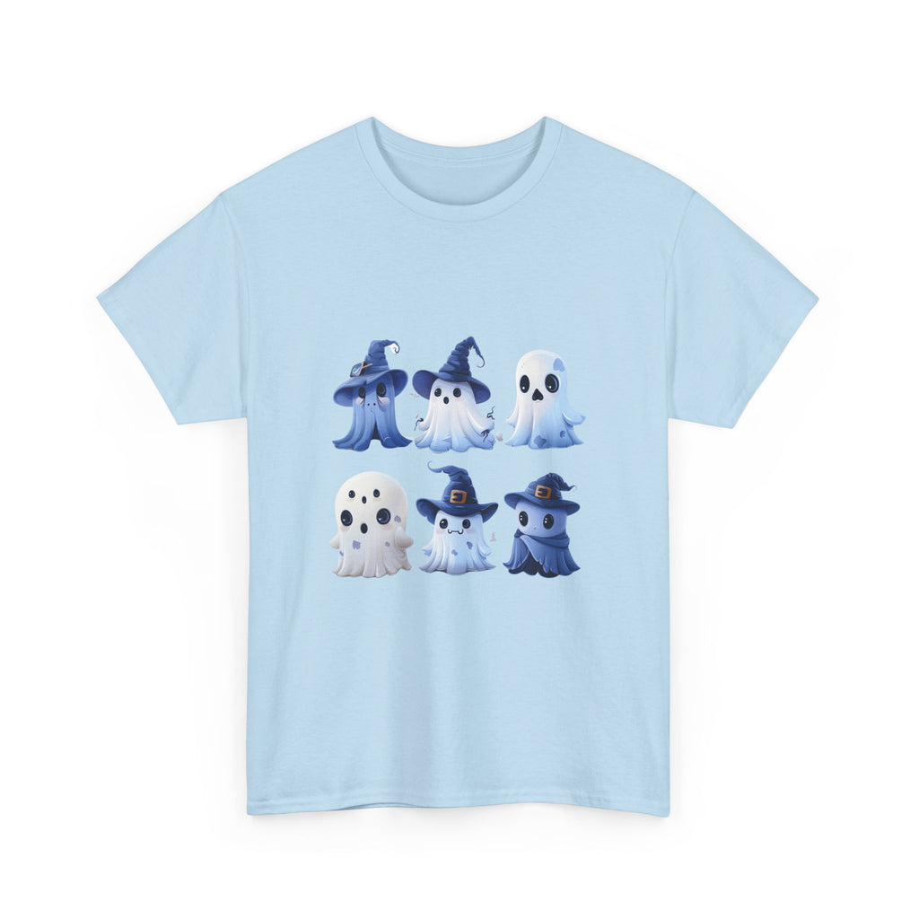 Ghost Squad Tee — Cute Blue Halloween Ghosts Shirt