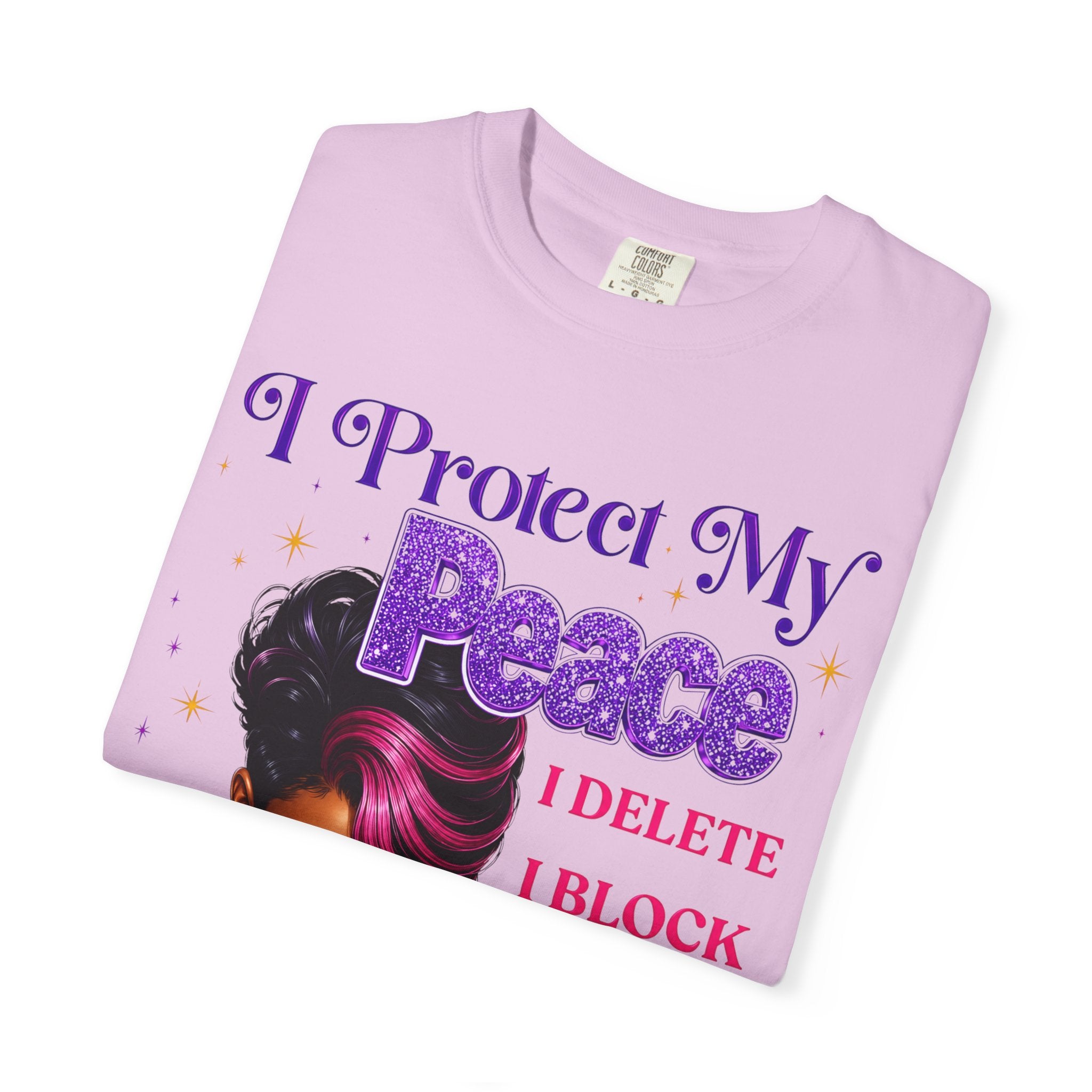 I Protect My Peace T-Shirt — Bold Self-Care Graphic Tee