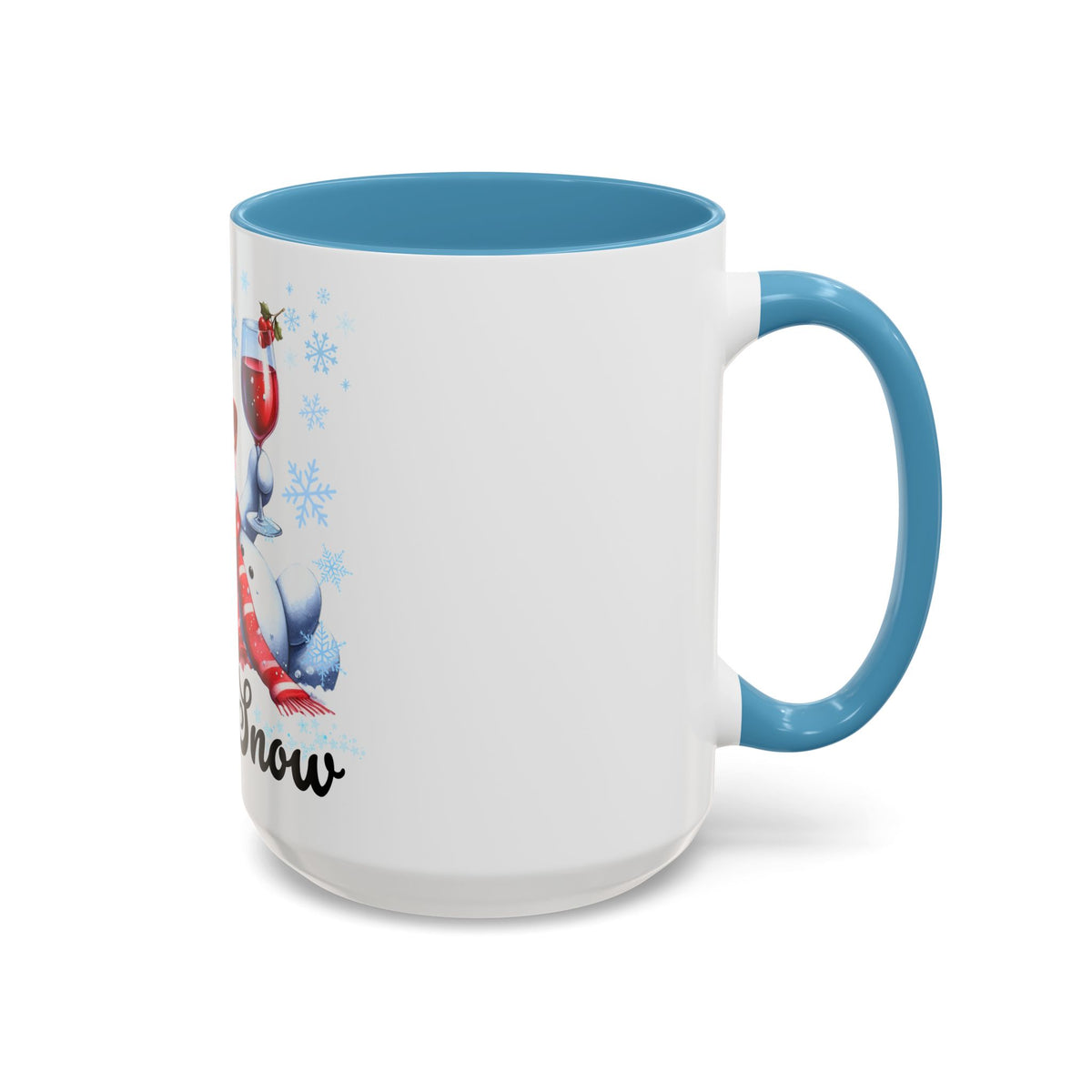 Let It Snow Snowman Holiday Coffee Mug — Festive 11/15oz Accent Mug