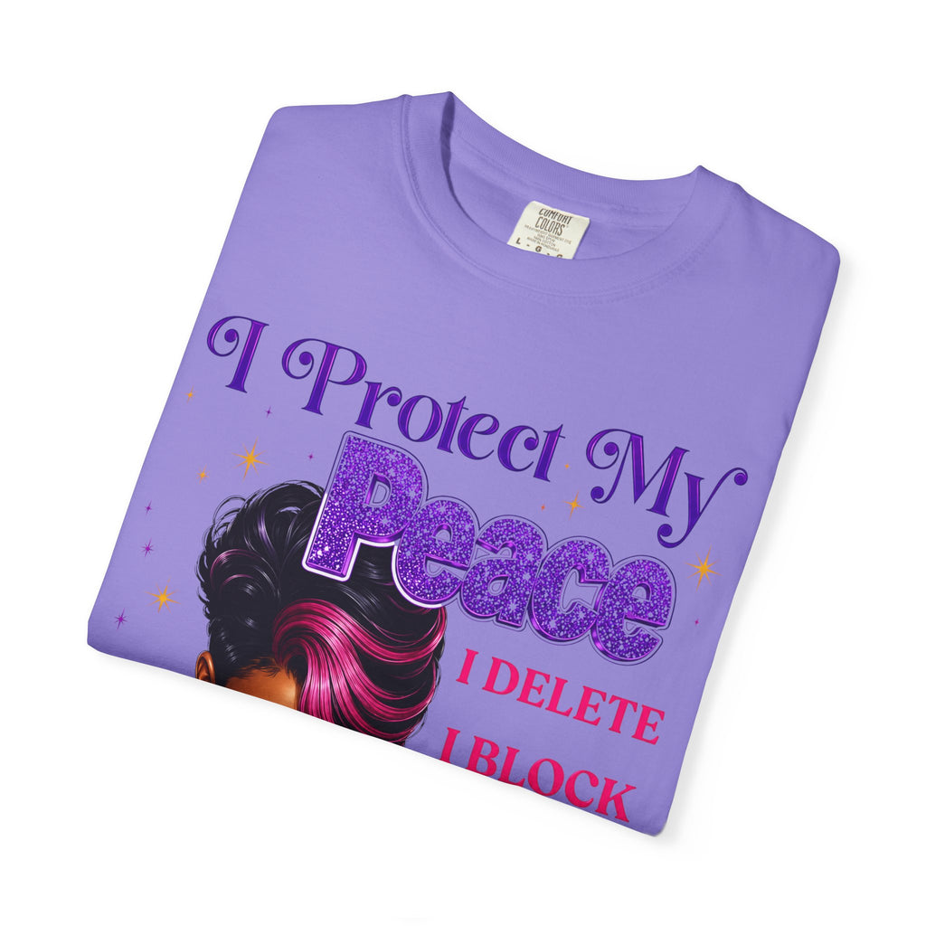 I Protect My Peace T-Shirt — Bold Self-Care Graphic Tee