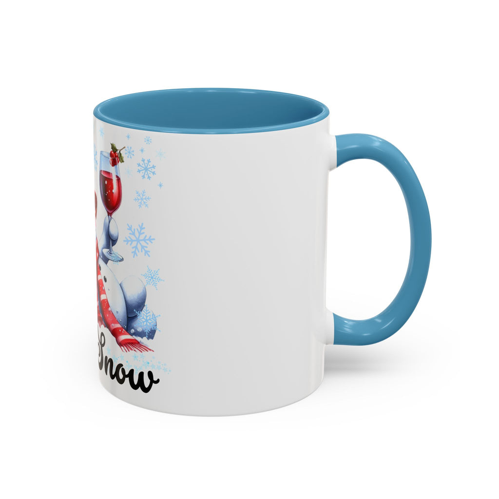 Let It Snow Snowman Holiday Coffee Mug — Festive 11/15oz Accent Mug