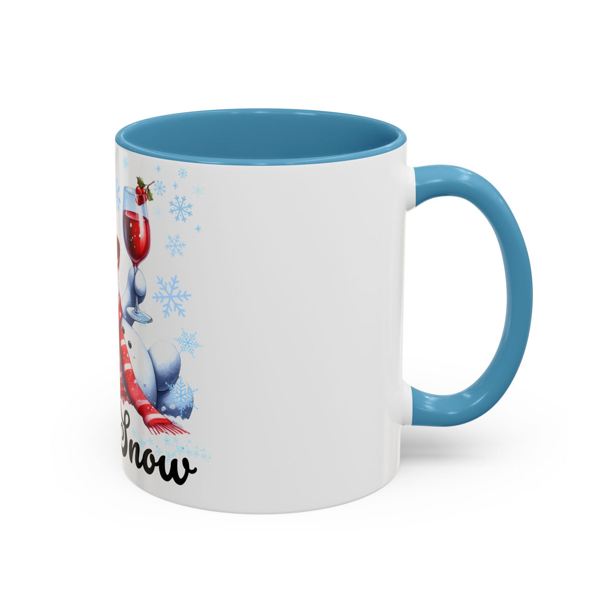Let It Snow Snowman Holiday Coffee Mug — Festive 11/15oz Accent Mug